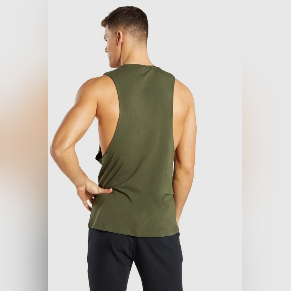 Gymshark Critical Drop Armhole Tank - Green Size S - Picture 7 of 9